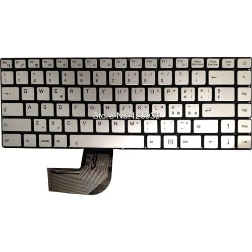 IT Laptop Keyboard For Chuwi For Lapbook Air 14 CWI529 14.1 YXT-NB93-59 MB3008002 Italian silver with backlit without frame new