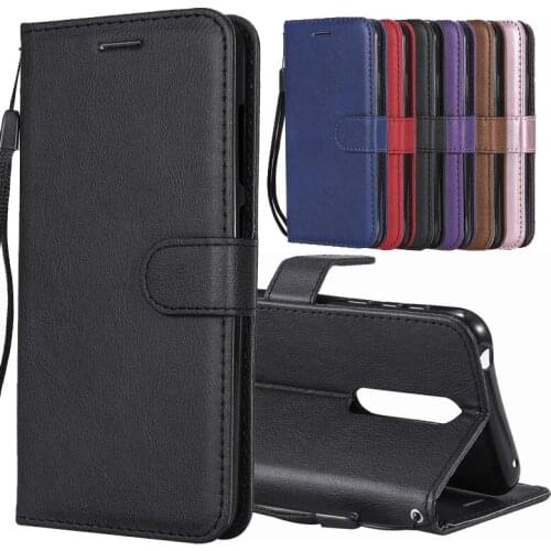Leather Flip Case For Nokia 7.1 8.1 Plus X7 X71 3.2 4.2 1.3 2.3 Case Wallet Cover Nokia 3.1 Plus Card Slot silicon Back Case