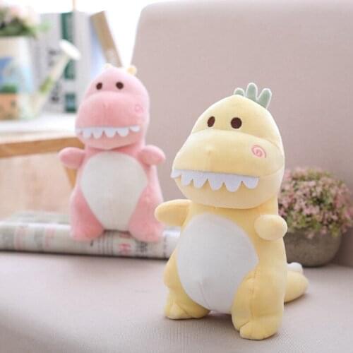 22cm Cute Dinosaur Kawaii Animals Down Cotton Dinosaurs Baby Doll Kid Toy