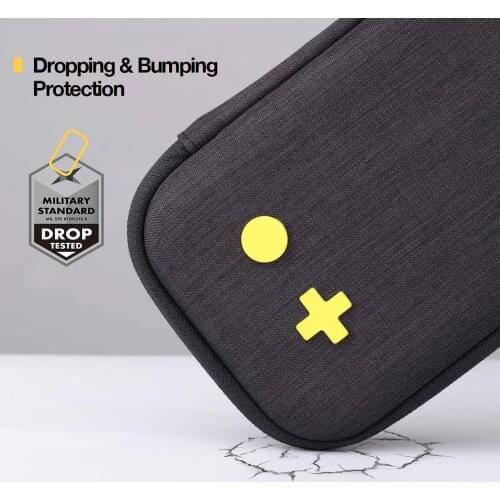 Mini Nintend Switch Lite Accessories Travel Carrying Bag NS Bag Case & Thumbsticks Grips Cap for NS for Switch Lite Crystal Film