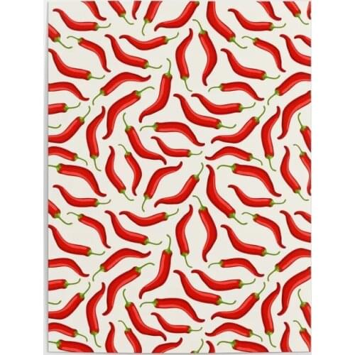 Wall Art Canvas Paintings Home Hot Red Chilli Pattern Gift Decor Picture Hd Prints Modern Poster For Bedroom Modular No Framed