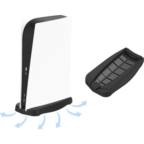 Non-slip Stand Base for PS5 Heat Dissipation Holder Durable Non-slip Stand Base for PS5 Game Accessories