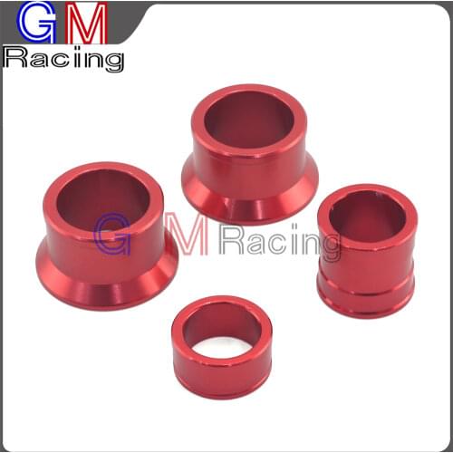 CNC Aluminum Rear Wheel Hub Spacers For Honda CR125R CR250R CRF250R CRF250X CRF450R CRF450X CRF 250R 250X 450R 450X Motorcycle