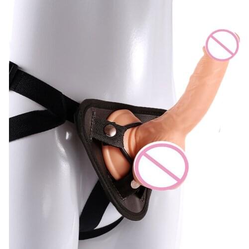 Wearable Strap on Penis Panties for Lesbian Vaginal G Spot Stimulator Adult Sex Toys Panties Strapon Dildos Pants for Women Men