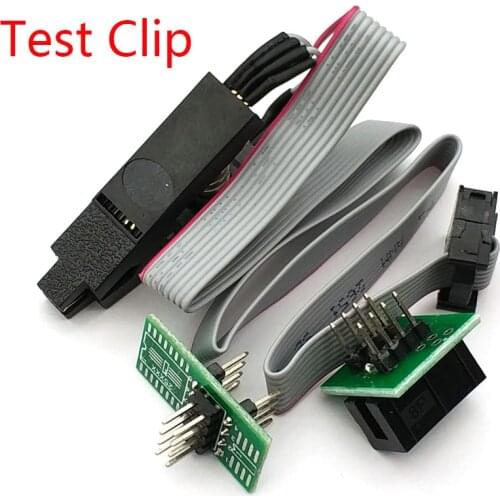 SPI BIOS FLASH Free Release Test Burn Clip SOP8 24C 93C 25LF at 24C 93C 25