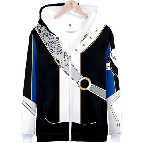 2020 Fire Emblem 3D Printed Zipper Hoodies Men/Women Fashion Long Sleeve Hooded Sweatshirt Hot Sale Streetwear Pullover