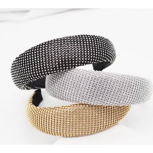 Beautiful fashion temperament ladies headband New fashion Baroque headband star with multi-color geometric headband 529