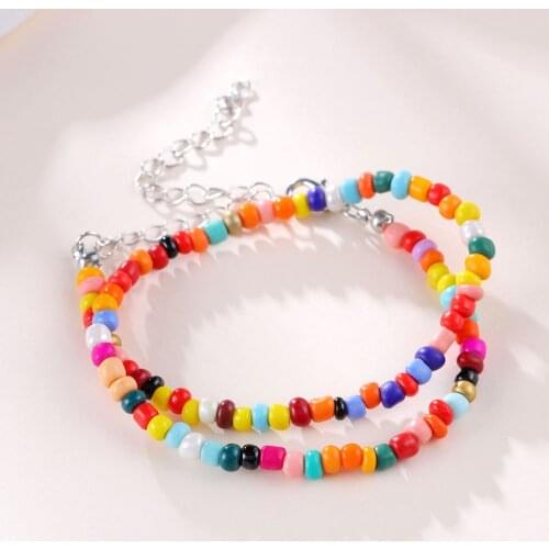 Crystal Beaded Turkey Evil Eye Bracelets for Women Bracelet Handmade Lucky Jewelry Accessories Fashion Couple Bracelet