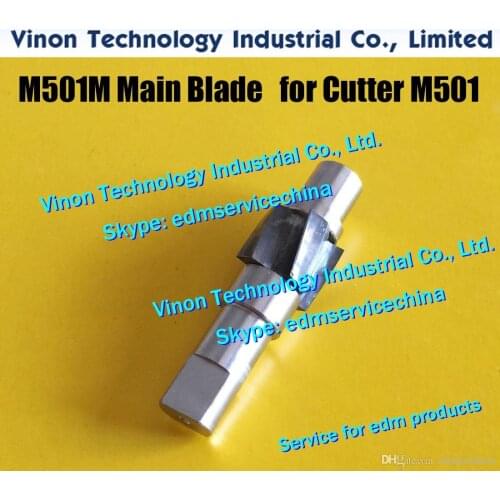 1pc) M501M Main Blade (New type) used for Wire Cutter Unit M501 X056C326G51 for Mitsubishi DWC-CX series-end period, FX series