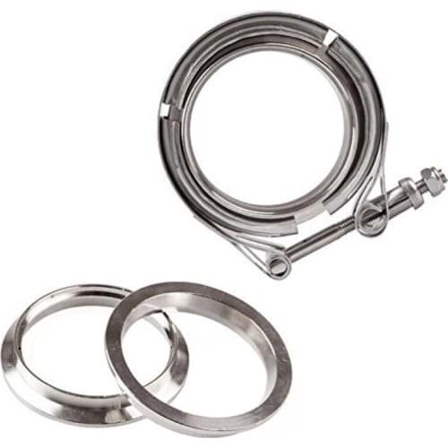 3 inch Self Aligning Male Female V-Band Stainless Steel Clamp Flange Turbo
