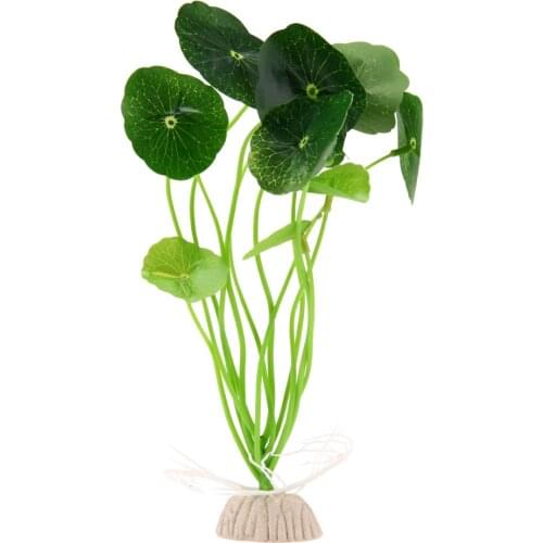 Aquarium Plants Plastic Artificial Grass Aquarium Decoration Fish Tank Aquatic Simulation Plant Ornament Green Landscape
