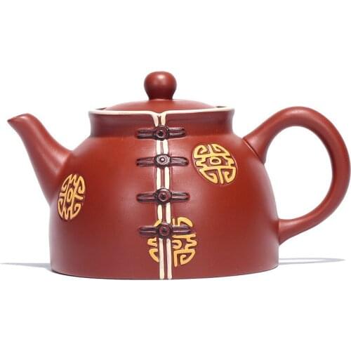 Yixing Purple Clay Teapot Handmade Authentic Ore Mud Tang Kettle Send Gift Box