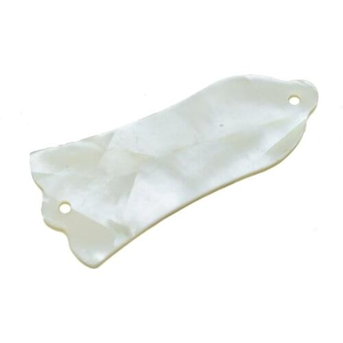 Kaish Real CUSTOM Natural Abalone Shell/White Pearl/Yellow Pearl Guitar Truss Rod Cover with 2/3 Holes Fits for Gibson Les Paul