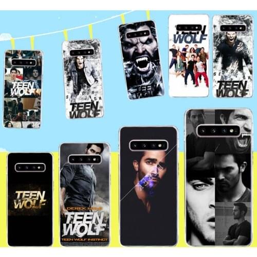 TV Teen Wolf Derek Hale Phone Case For Samsung S9 Plus S5 S6 S7 Edge S8 S10 Plus