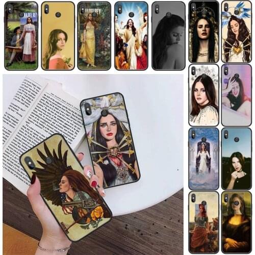 Sexy singer model Lana Del Rey Mona Lisa Phone Case For Xiaomi Redmi 4X 5Plus 6A 7 7A 8 8A Redmi Note 4 5 7 8 9 8T 8Pro 9Pro