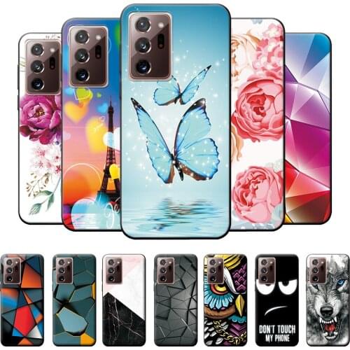 For Samsung Note 20 Ultra Case Note20 Ultra Bumper 6.9 For Samsung Galaxy Note 20 Ultra Case Silicone Back Cover on Note20 Ultra