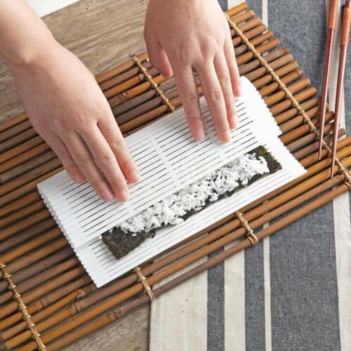Food Rolling Mats Rice Sushi Roll Curtain Practical Handmade Sushi Tools High Quality Kitchen Sushi Tools