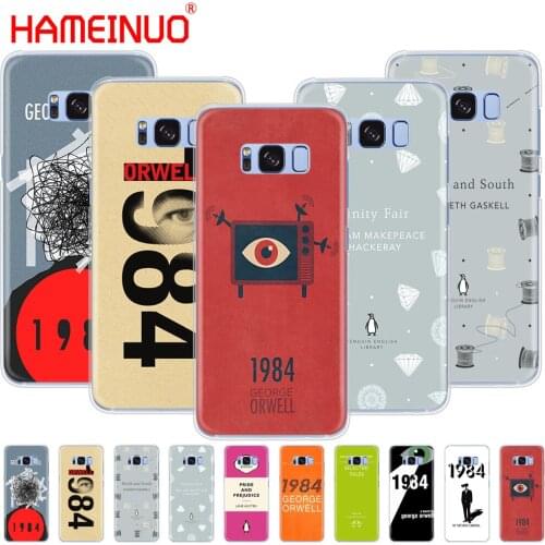 HAMEINUO 1984 George Orwell book cell phone case cover for Samsung Galaxy S9 S7 edge PLUS S8 S6 S5 S4 S3 MINI
