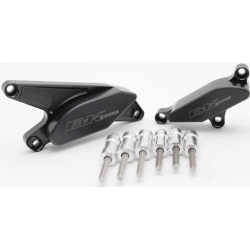 LEFT & RIGHT SIDE ENGINE CASE GUARD COVER SLIDER FOR SUZUKI GSX 1300 B-KING 2007 2008 2009 2010 2011 2012 MOTORCYCLE ACCESSORIES