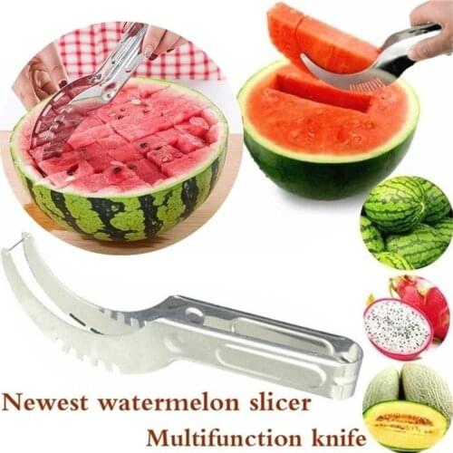 Multifunction Stainless Steel Fruit Slice Watermelon Slicer Knife