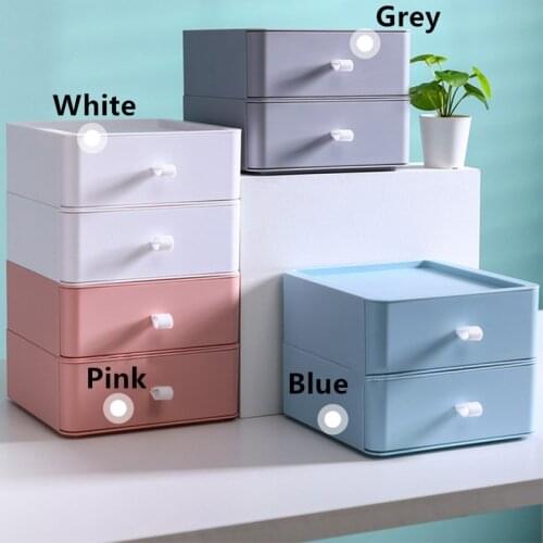 Multi-Layer Office Drawer Type Desktop Drawer Type Storage Box Cosmetics Sundries Sorting Box Household Storage Container Tools