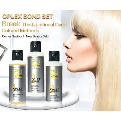 PURC Oplex Bond Repair Connections Damaged Hair Strengthen Hair Toughness And Elasticity Hair Treatment Set