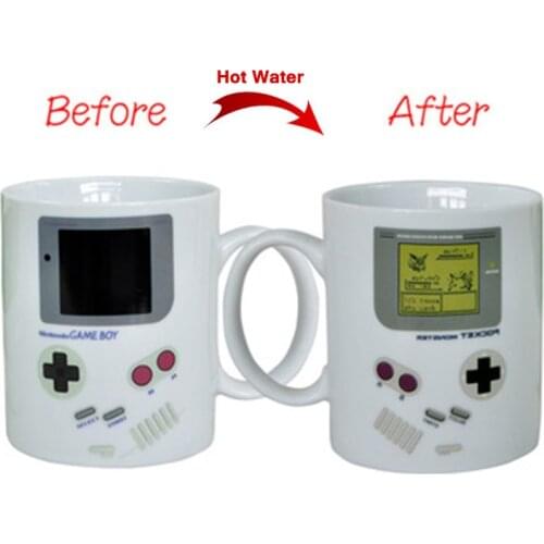 New 350mL Game Machine Coffee Mug Creative Coffee Cup Color Changing Mug Funny Ceramic Cup For Coffee Coffee Travel Cup And Mugs