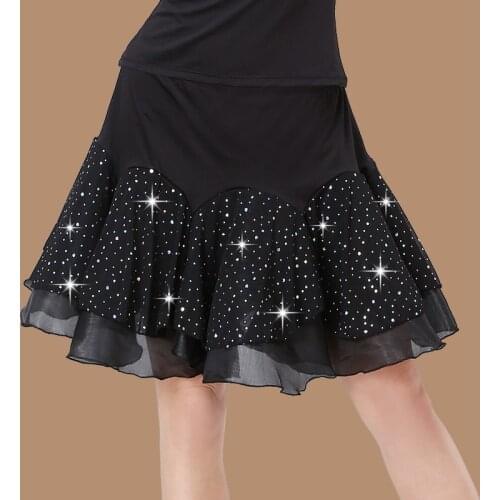 New sexy Woman Latin Dance Skirt For Sale Cha Cha/Rumba/Samba/Tango skirt For Dancing Practice Performance Dancewear