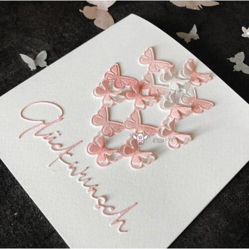 New 3D Butterfly group metal Cutting Dies Stencils DIY Scrapbooking Paper/photo Cards Embossing Dies