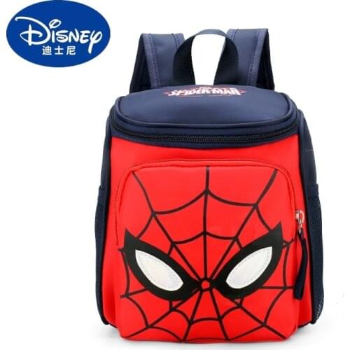 Disney cartoon boys girls Spiderman school bag Frozen Elsa Anna Queen princess backpack children school bag McQueen car backpack