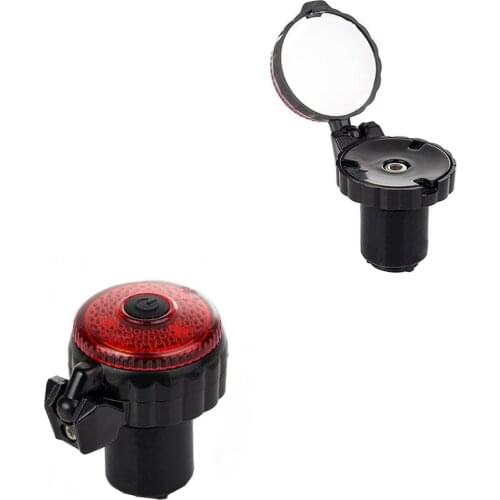 Rearview Mirror For Bicycle Handlebar Handle Mirror For Bicycle Equipment Adjustable Mirror Safety Mirror For Mountain Bike