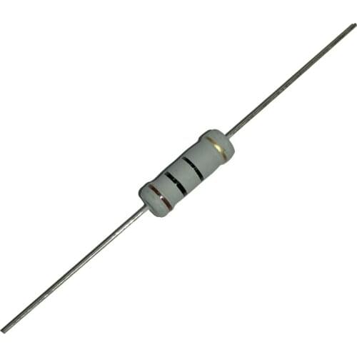 10pcs 5W Carbon Film resistor 5% 1R ~ 1M 2.2R 10R 22R 47R 51R 100R 150R 470R 1K 4.7K 10K 47K 1 2.2 10 22 47 51 100 150 470 ohm