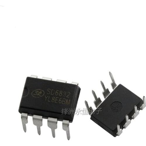 10PCS New SD6830 SD6832 SD6834 SD6835 Straight Plug 8-Pin DIP8 Power Chip IC