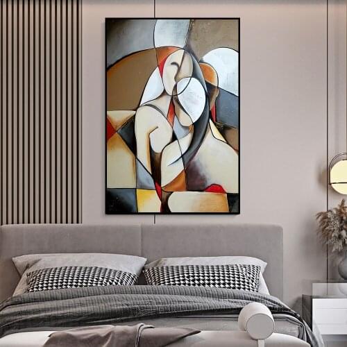 Abstract Character Picture Decoration Murals Picasso Works Poster Canvas Painting and Room Wall Art Prints for Modern Home Decor