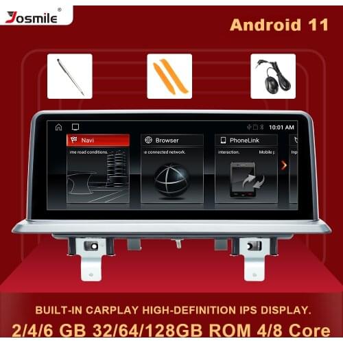 6GB IPS Android 11 Car Radio For BMW 1 Series 120i E81 E82 E87 E88 CCC CIC NET Multimedia Head unit Stereo GPS Navigation Audio