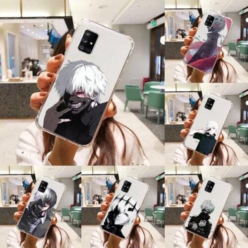 Tokyo Ghoul Phone Case Transparent For Samsung S A M J 21 20 50 30 60 5 7 51 71 90 11 10 J710 e p PLUS Prime 5G