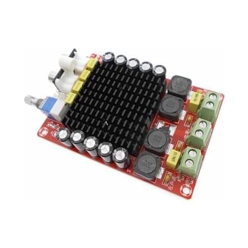 TDA7498 2x100W Digital Power Amplifier Board Audio Amplifier Class D Dual Audio Stereo DC 14-34V For Home Theater Active Speaker