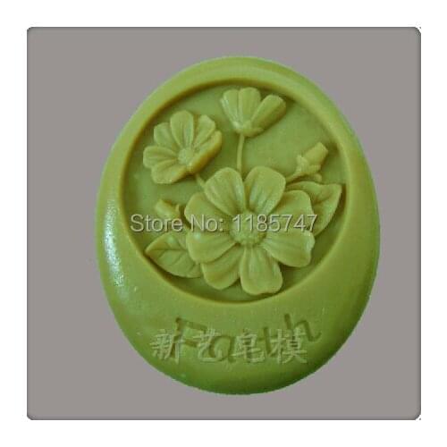 Flower soap mold /cake mold , "faith" shaped silicone mold for soap/cake , baking ware /cake tool