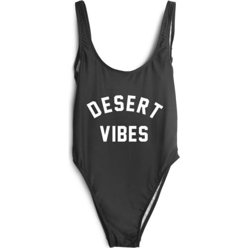 DESERT VIBES Women Sexy bodysuit Sleeveless Bodycon bathing suits one piece suit Swimwear beachwear Open Low back jumpsuit