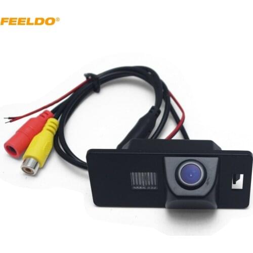 FEELDO 1Set Car Rearview Camera For AUDI A1/A4 (B8)/A5 S5 Q5 TT/ VW PASSAT R36 5D Reverse Parking Camera