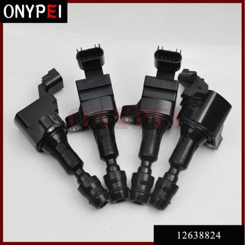 4pcs/lot Ignition Coil 12638824 099700-1900 UF-491 For 10-16 Buick Chevrolet GMC SAAB Pontiac Saturn