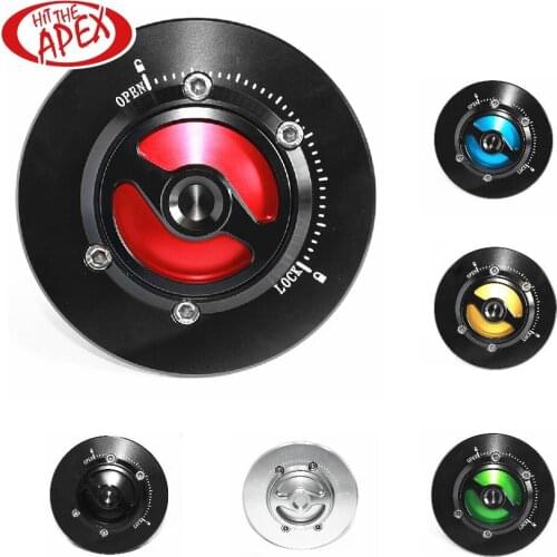 Motorcycle Fuel Tank Cap For BMW R1200 R1200GS 2010 2011 2012 Nimble Quick Lock CNC Aluminum Billet Keyless Twist off Gas Cover