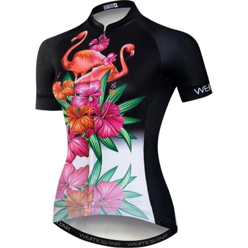 Weimostar 2018 Summer Cycling Jersey Women Bike Shirt Team riding Bicycle Clothing Quick Dry mtb Bike Jersey Maillot Ciclismo