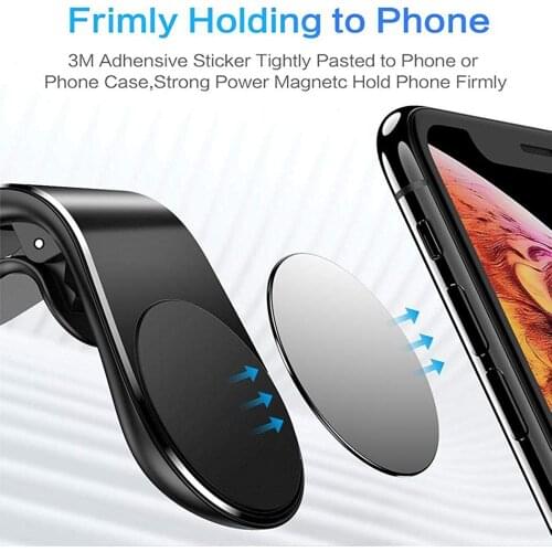Magnetic Car Phone Holder Air Vent Mount Stand in Car Magnet GPS Mobile Phone Holder For iPhone X 8 7 Samsung S9 S10 Stander