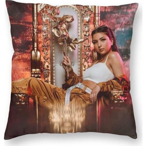 Fashion Eva Queen Throw Pillow Case Home Decorative Custom Square French Singer Cushion Cover 45x45 Pillowcover for Sofa