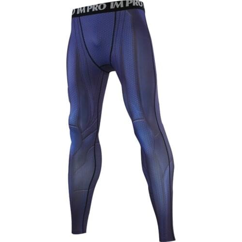 2021 3D Printed Pattern Pants Men Compression Tights Cosplay Sweatpants Skinny Leggings Trousers Male