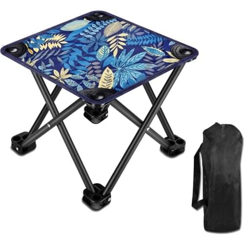 Camping Stool Small Chair for Folding Stool for Portable Stool Outdoor Camping Walking Hunting Hiking Fishing Travel