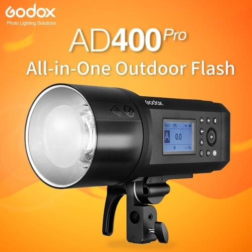 In stock!! Godox AD400Pro TTL HSS Flash Built-in 2.4G Wireless X System Li-on Battery Outdoor Flash with Godox Xpro Transmitter
