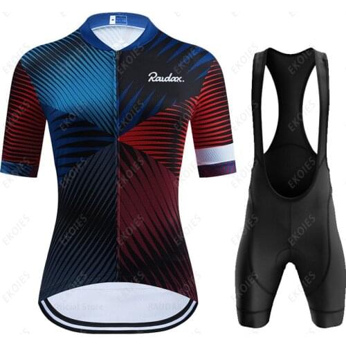 Womens Cycling Jerseys 2021 New Summer Short Sleeves Cycling Clothing Female Anti-UV Cycling Set Triathlon Ropa Ciclismo Mujer