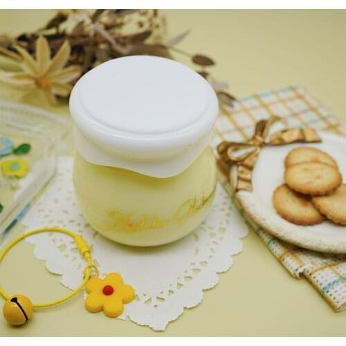 1Pc Bottle Resin Mold Pudding Jar Silicone Resin Jar Mold with Lid for DIY Container Crystal Silicone Casting Molds Sets